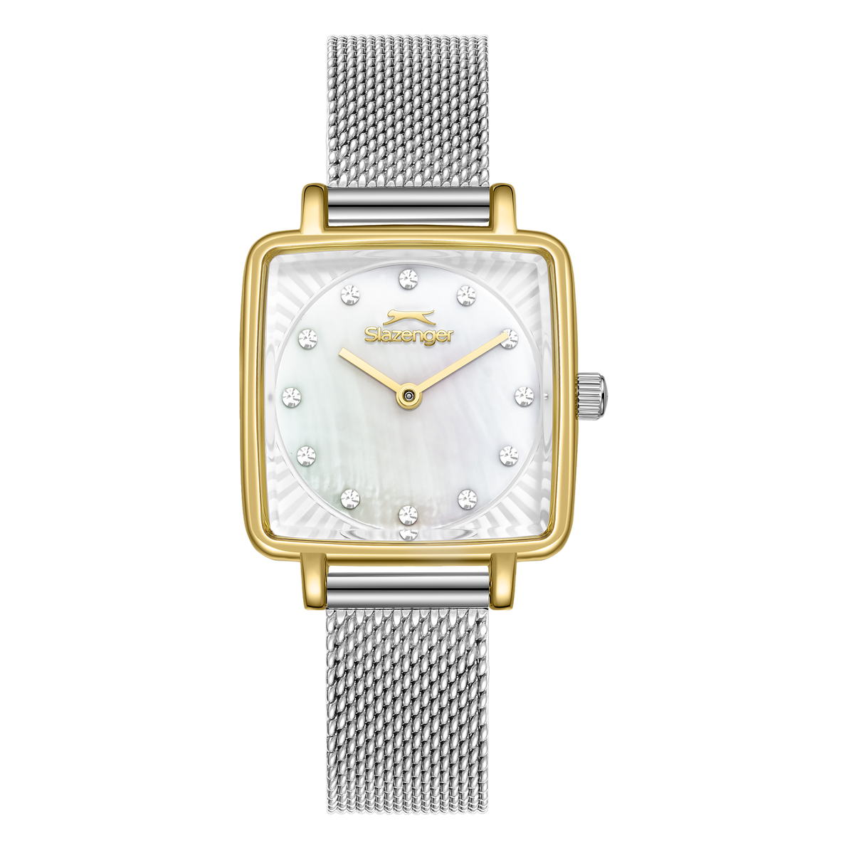 Slazenger Women's Stainless Steel MOP Watch SL.9.2255.3.09
