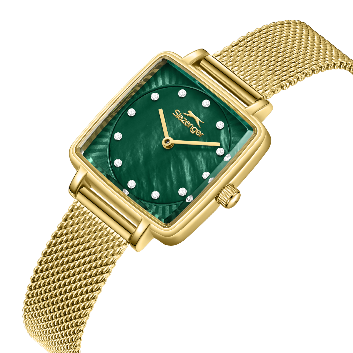 Slazenger Women's Stainless Steel Dark Green Watch SL.9.2255.3.11
