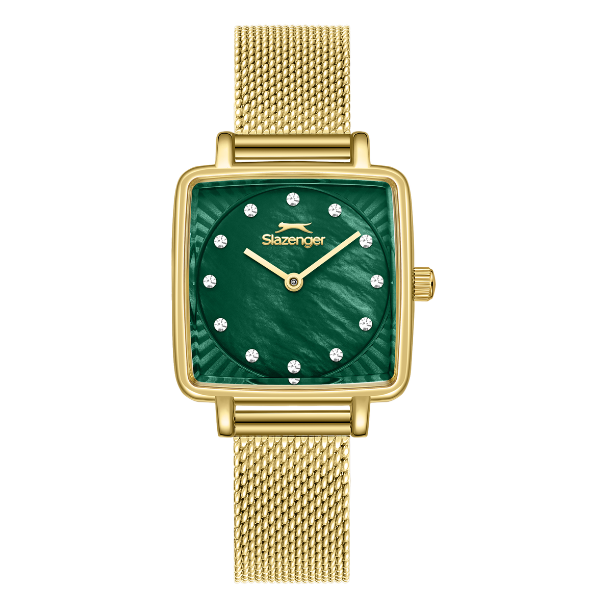 Slazenger Women's Stainless Steel Dark Green Watch SL.9.2255.3.11