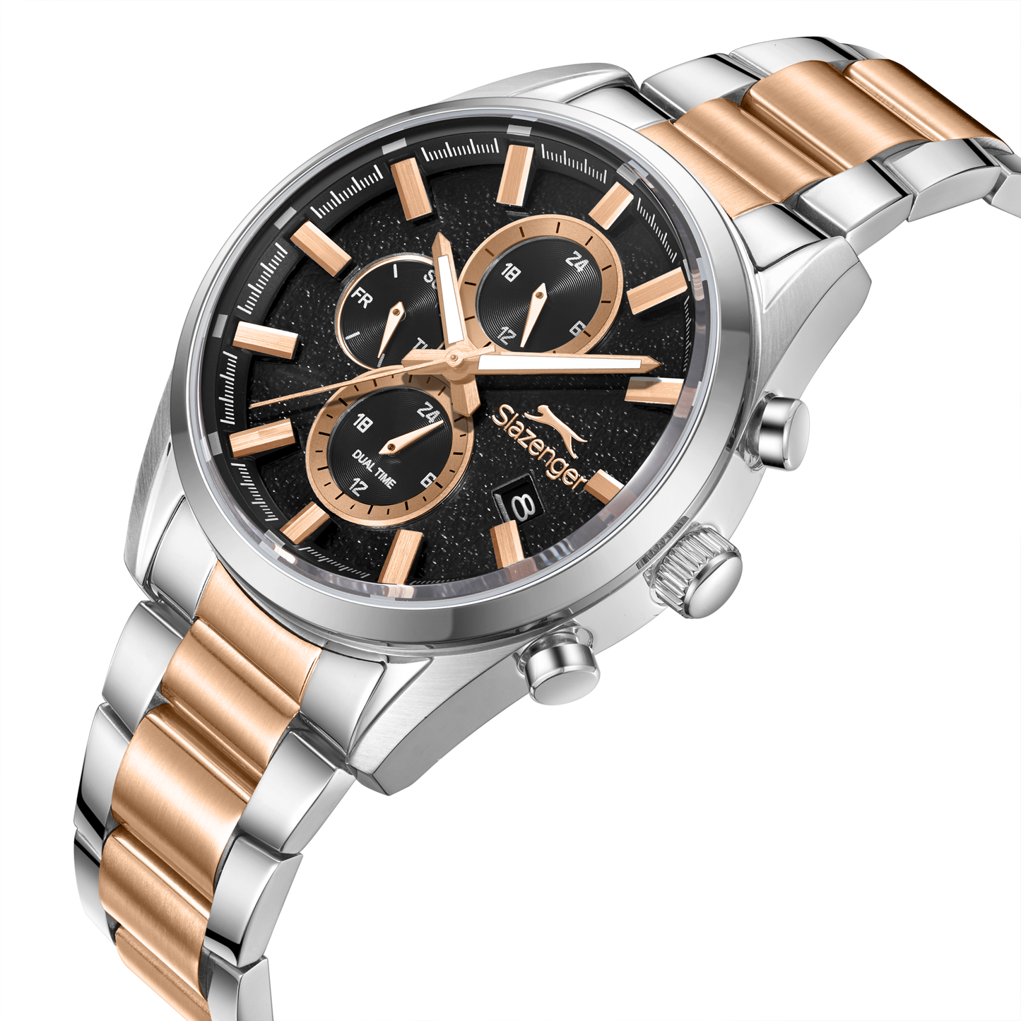 Slazenger Men's Stainless Steel Gun Watch SL.9.2515.2.04