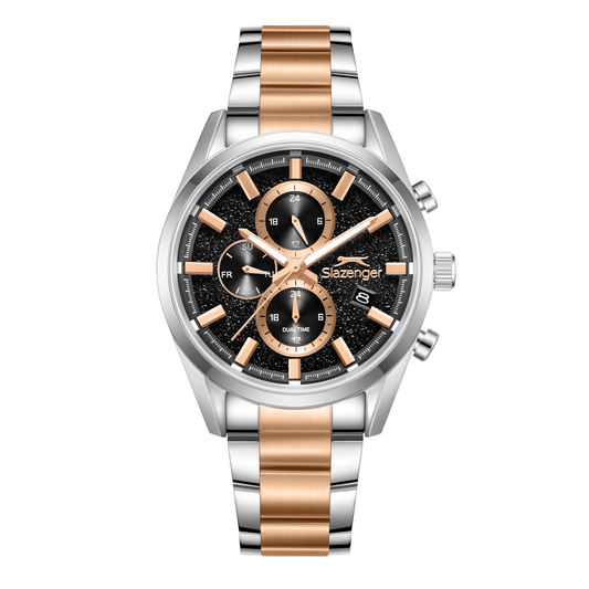 Slazenger Men's Stainless Steel Gun Watch SL.9.2515.2.04