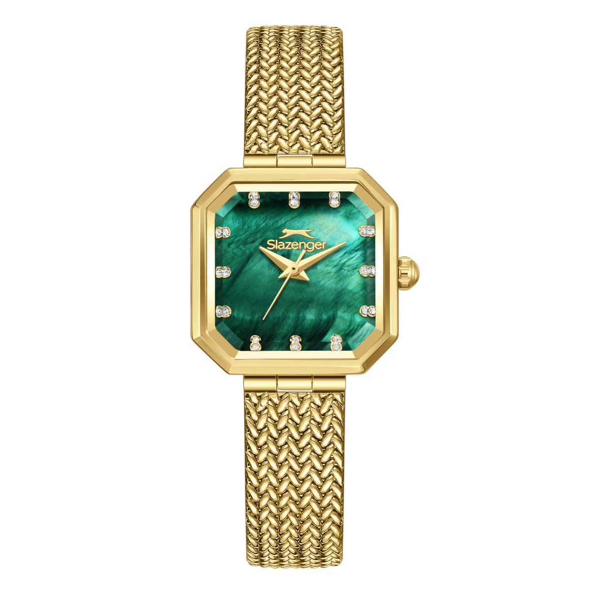 Slazenger Women's Stainless Steel Dark Green Watch SL.9.2534.3.02