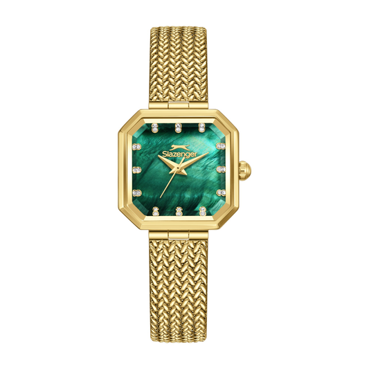 Slazenger Women's Stainless Steel Dark Green Watch SL.9.2534.3.02