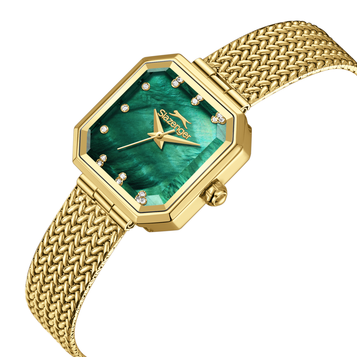 Slazenger Women's Stainless Steel Dark Green Watch SL.9.2534.3.02