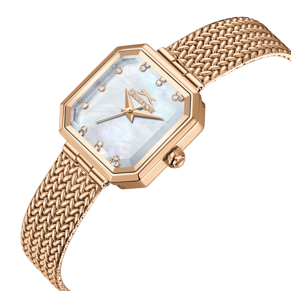 Slazenger Women's Stainless Steel MOP Watch SL.9.2534.3.03