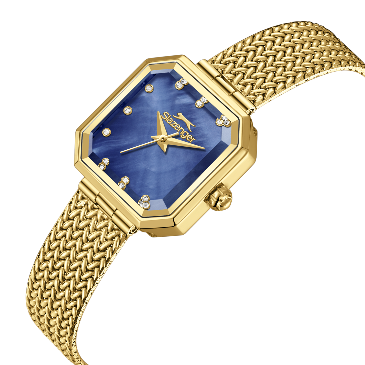 Slazenger Women's Stainless Steel Dark Blue Watch SL.9.2534.3.06