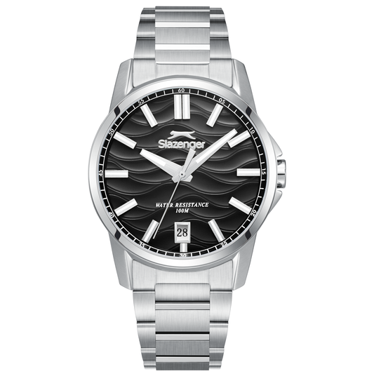 Slazenger Men's Stainless Steel Black Watch SL.9.2623.1.350