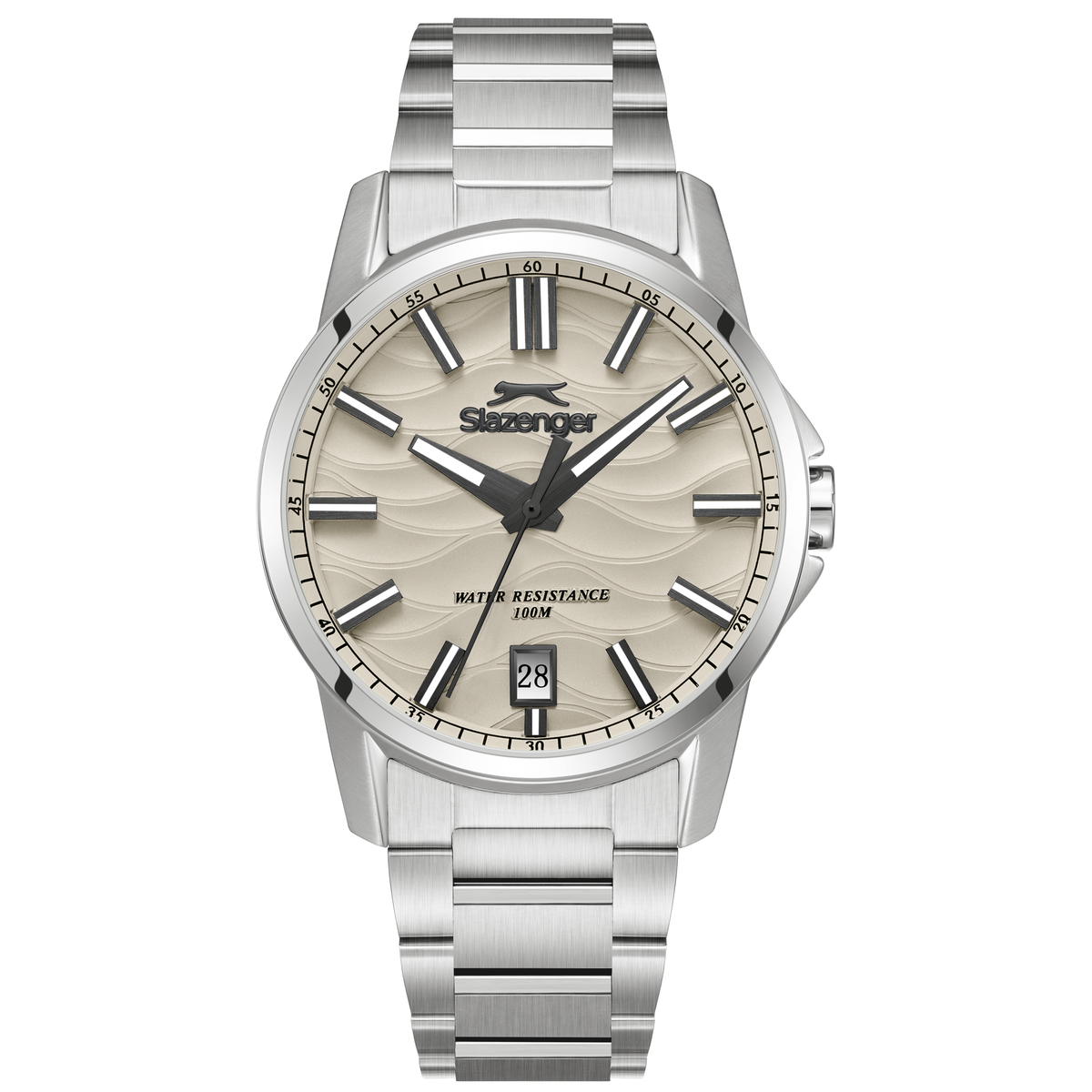 Slazenger Men's Stainless Steel Beige Watch SL.9.2623.1.360
