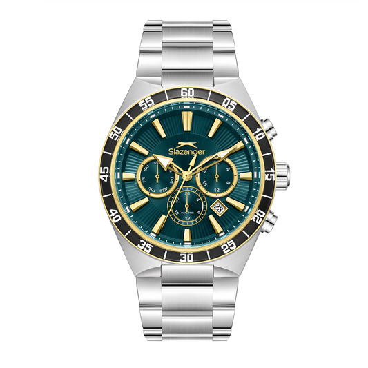 Slazenger Men's Stainless Steel Dark Green Watch SL.9.2624.2.270