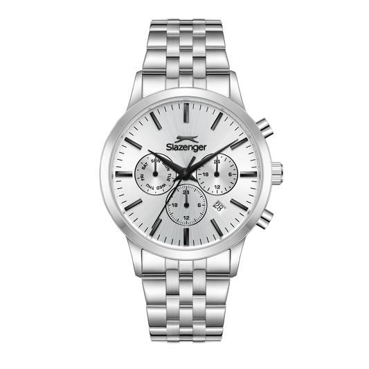 Slazenger Men's Stainless Steel Silver Watch SL.9.2630.2.330