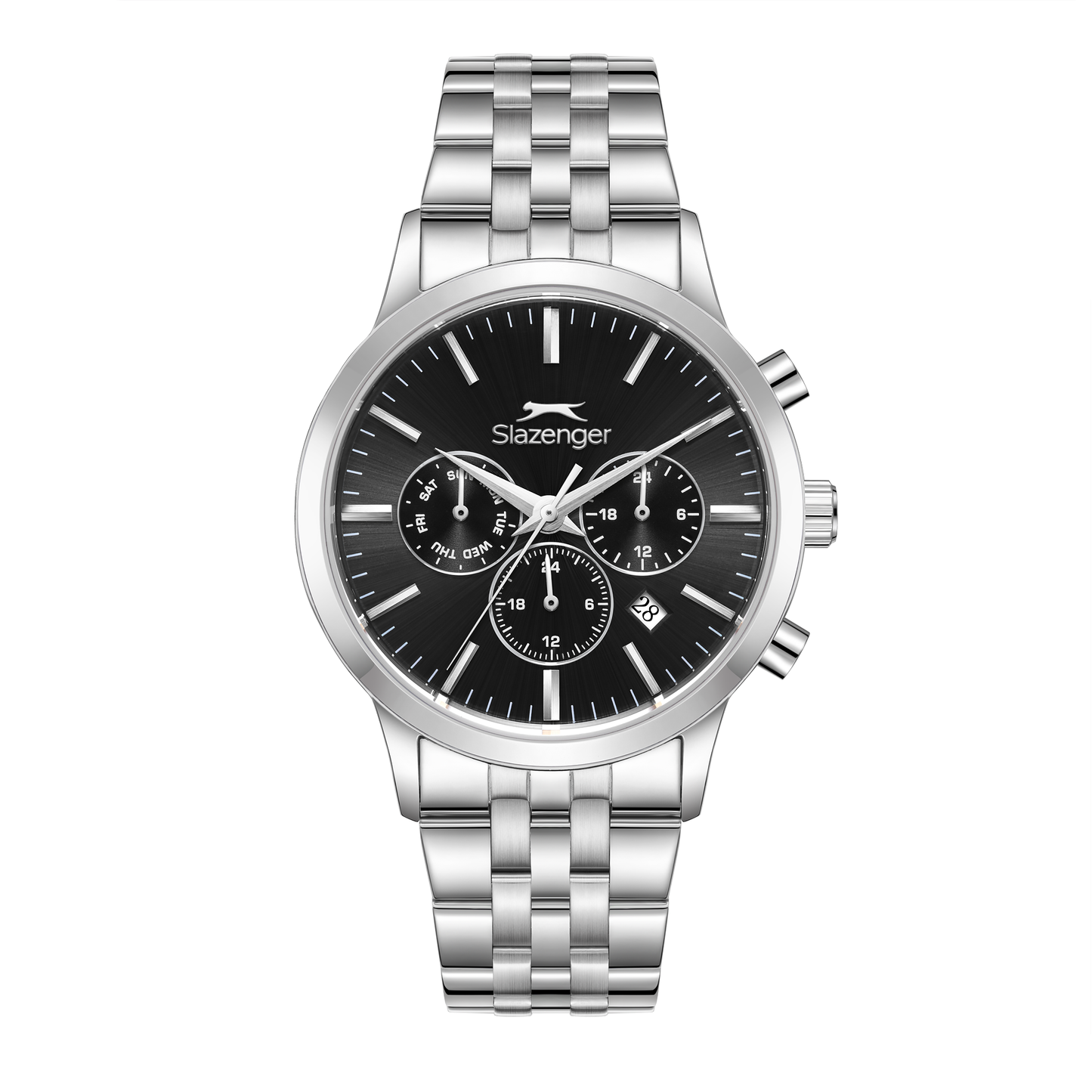 Slazenger Men's Stainless Steel Black Watch SL.9.2630.2.350