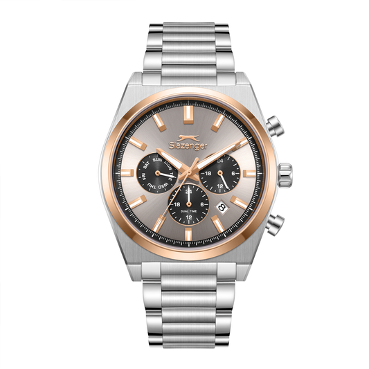 Slazenger Men's Stainless Steel Light Brown Watch SL.9.2631.2.560