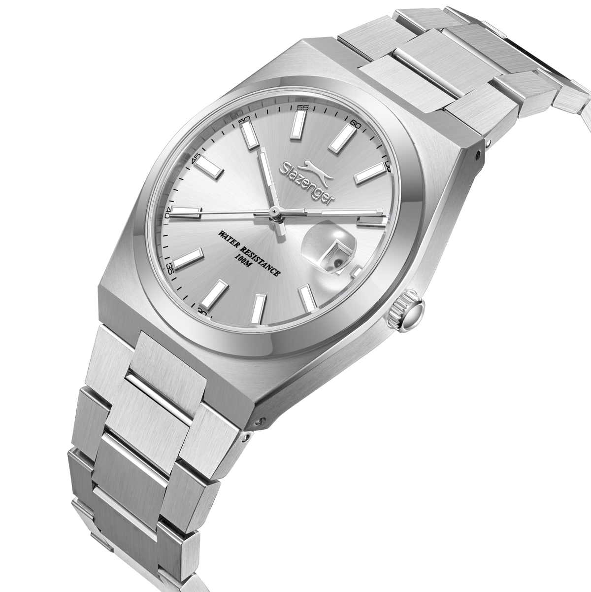 Slazenger Men's Stainless Steel Silver Watch SL.9.2636.1.330