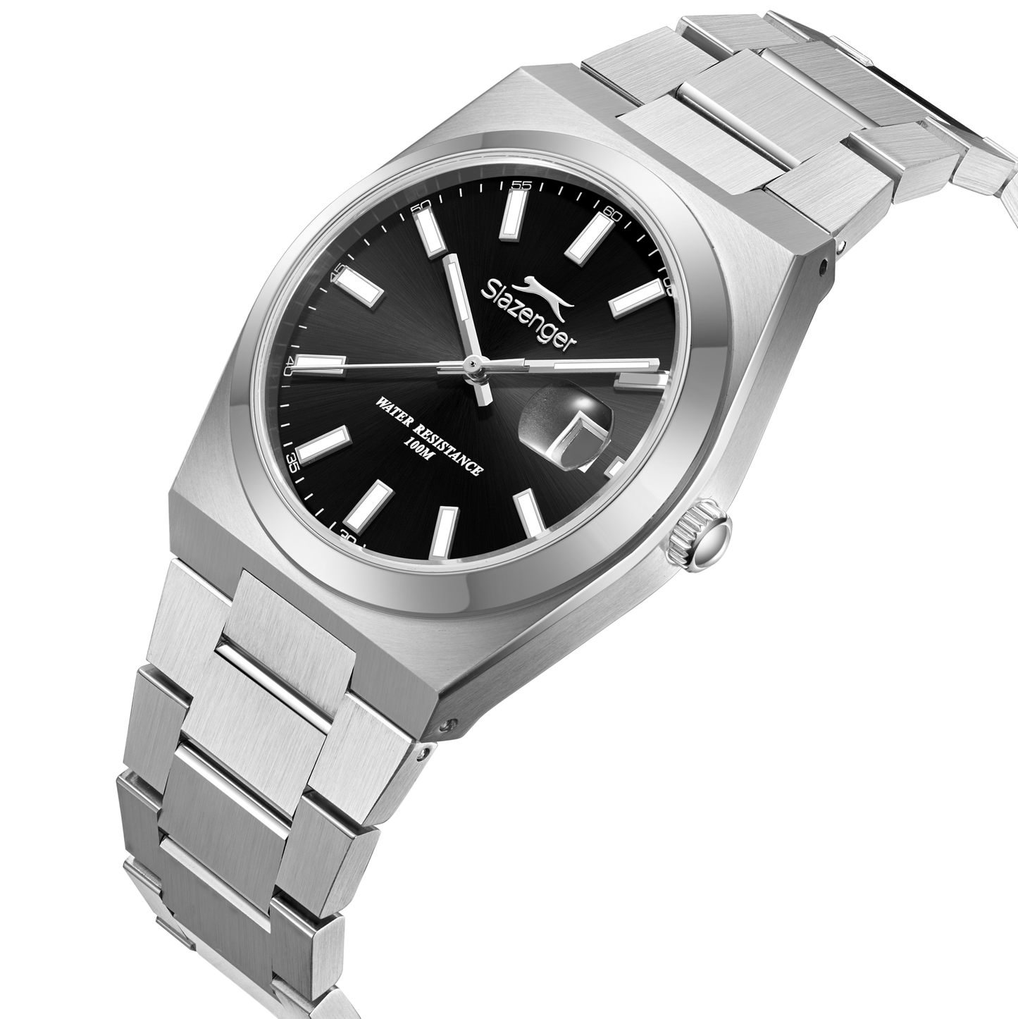 Slazenger Men's Stainless Steel Black Watch SL.9.2636.1.350