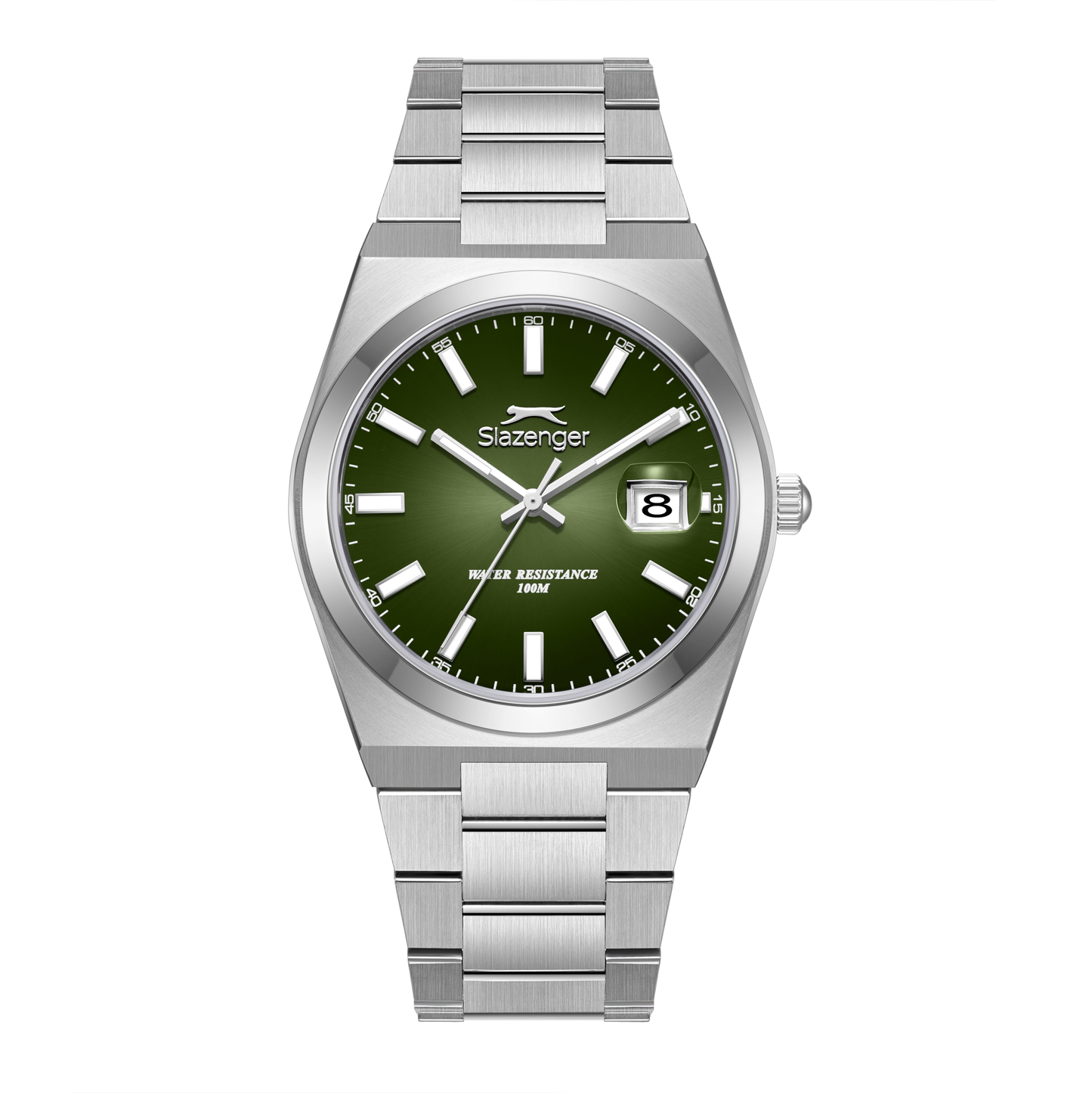 Slazenger Men's Stainless Steel Dark Green Watch SL.9.2636.1.371