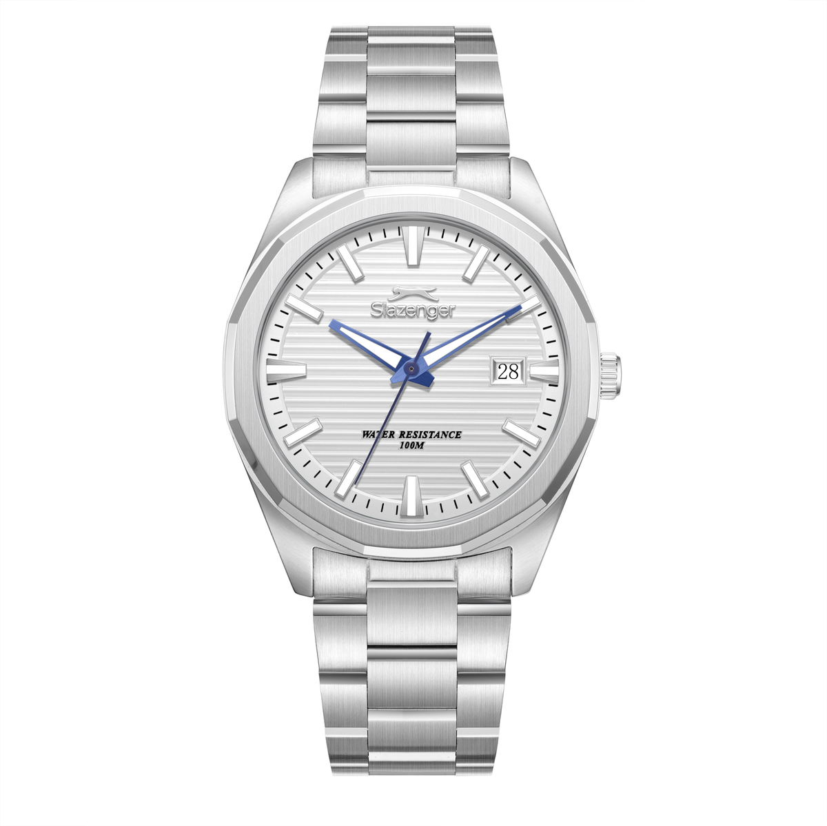 Slazenger Men's Stainless Steel Silver Watch SL.9.2638.1.330