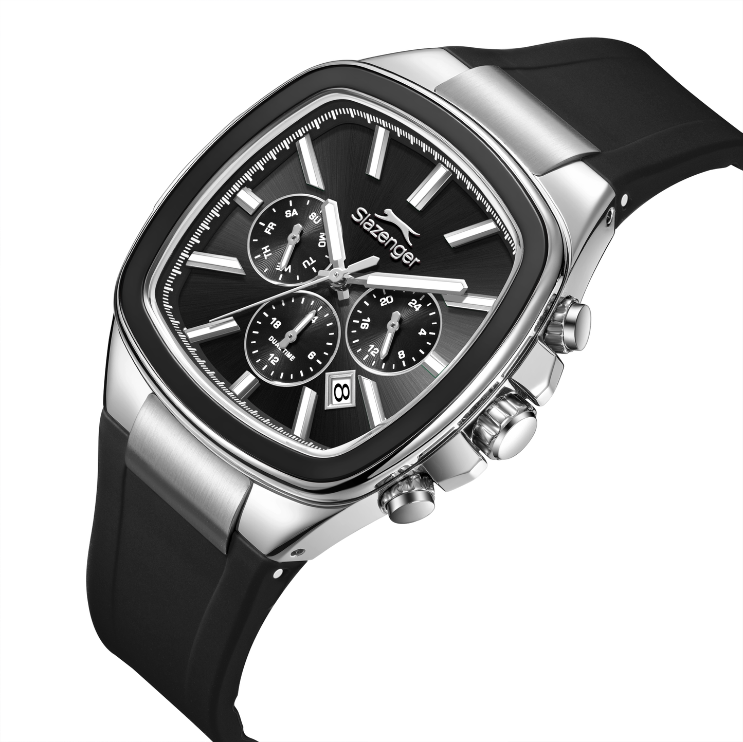 Slazenger Men's Stainless Steel Grey Watch SL.9.2643.2.361