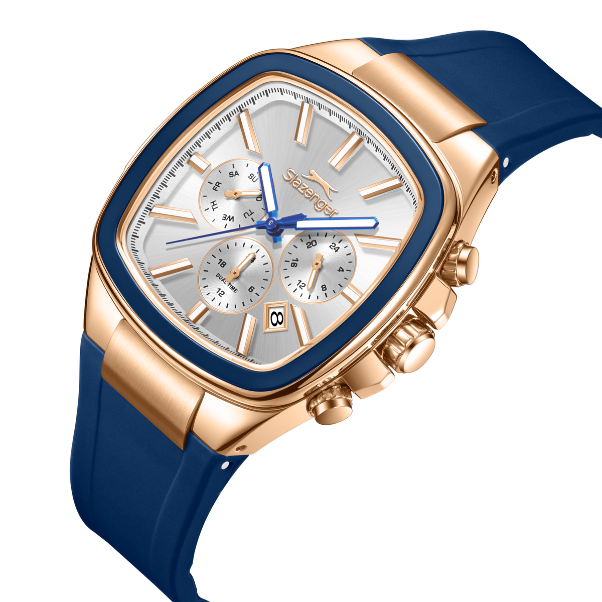 Slazenger Men's Stainless Steel Silver Watch SL.9.2643.2.439