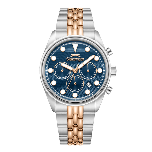 Slazenger Men's Stainless Steel Dark Blue Watch SL.9.2652.2.590