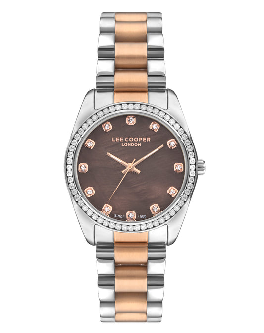 LEE COOPER - LC07478.540 - LADIES SUPER METAL WRIST WATCH