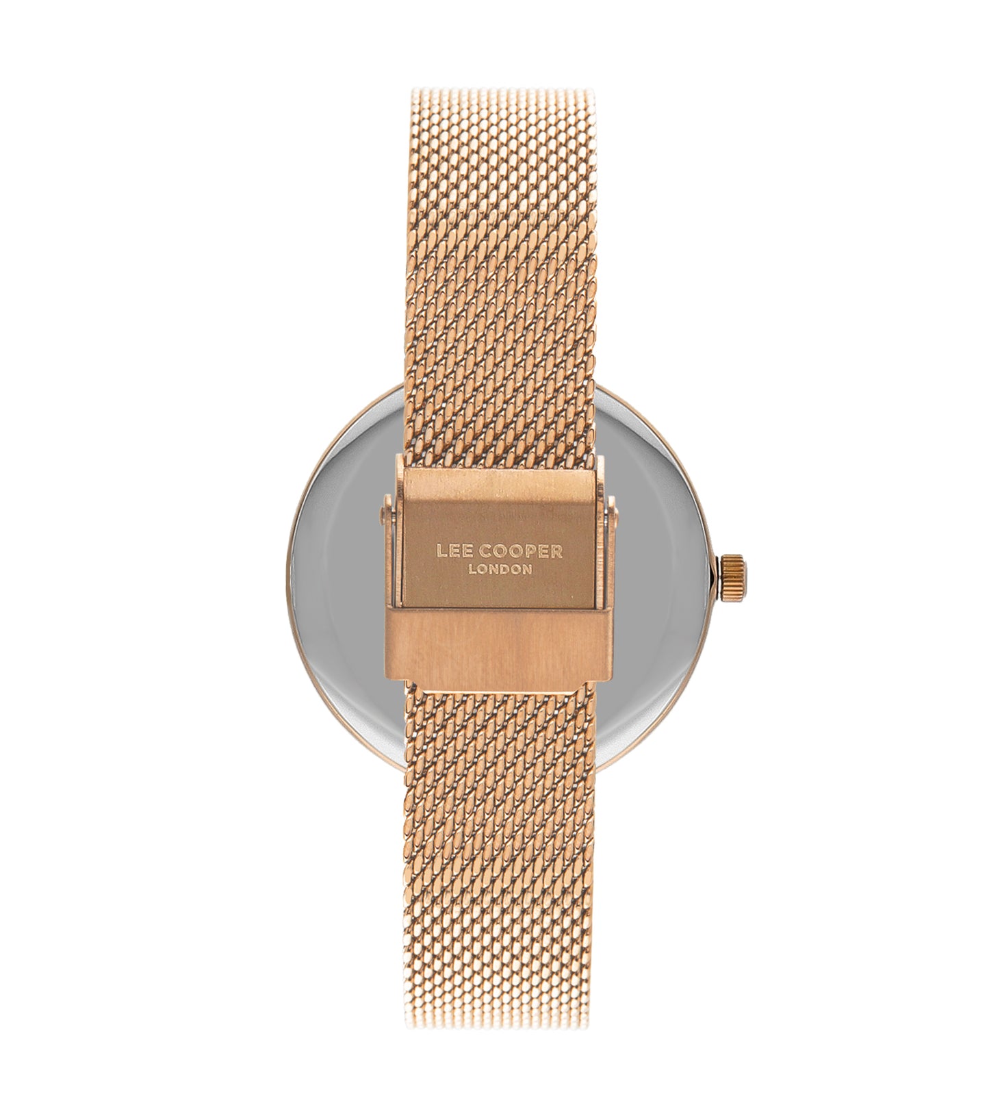 Lee Cooper LC07806.420 Women's Super Metal Rose Gold Mesh Watch