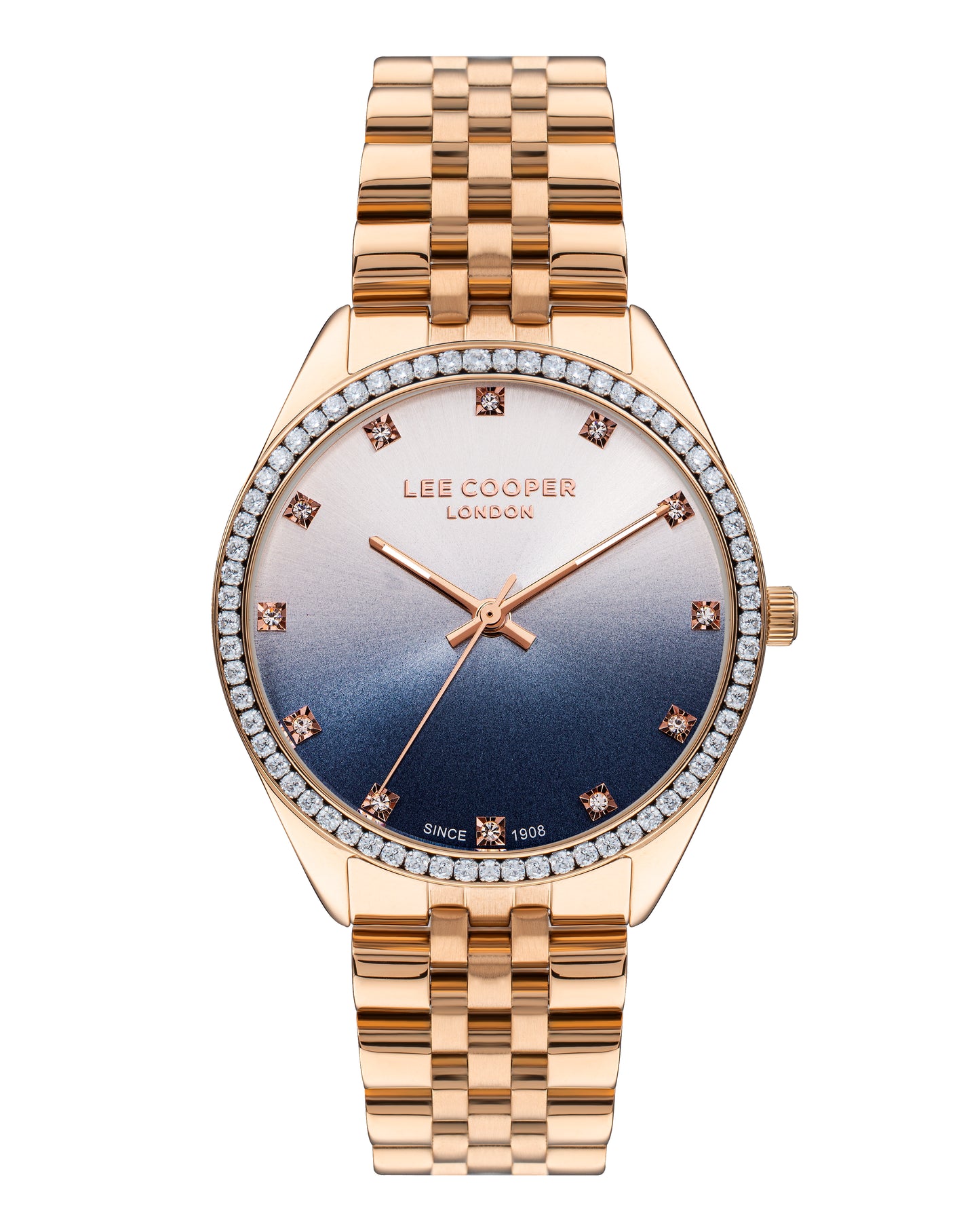 Lee Cooper LC07831.490 Women's Super Metal Rose Gold Watch