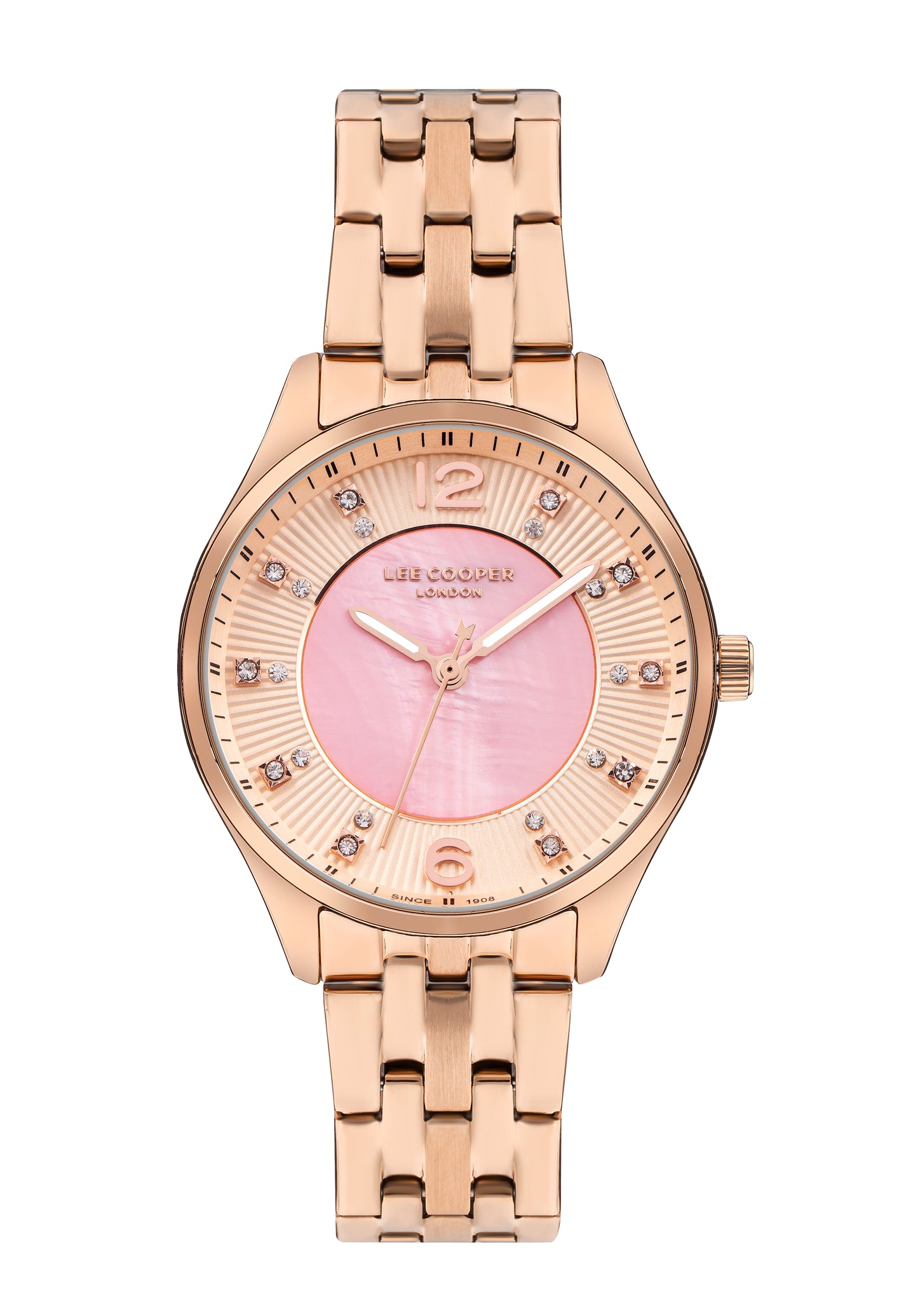 Lee Cooper LC07832.410 Women's Super Metal Rose Gold Watch