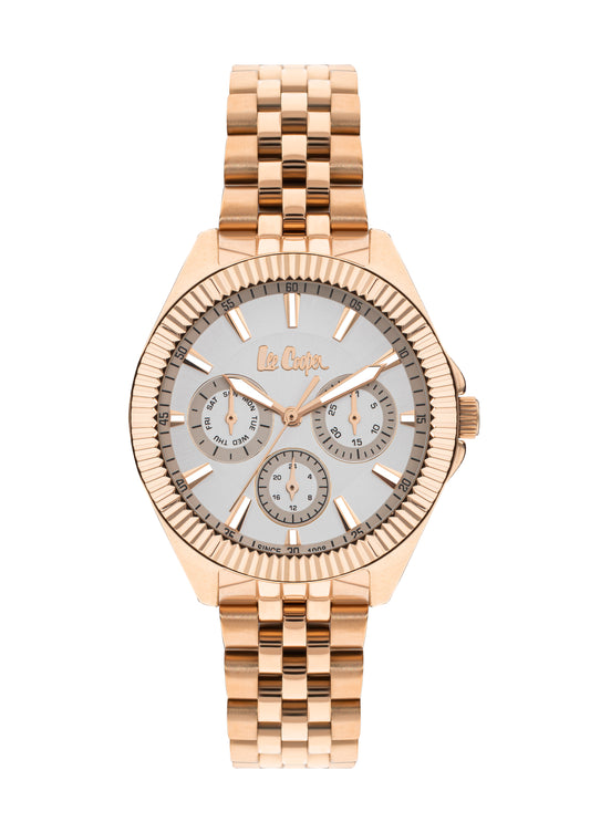 Lee Cooper - LC07837.430 - Ladies Super Metal Rose Gold Watch