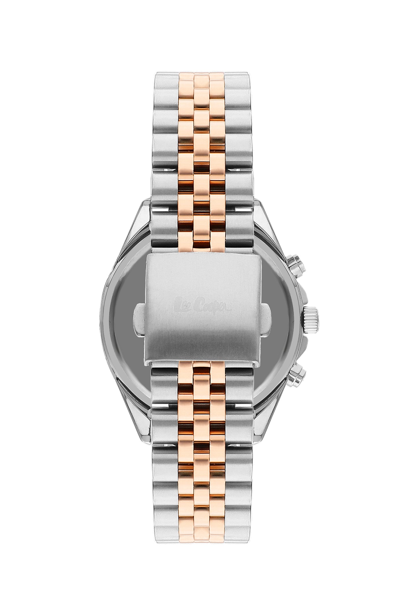 Lee Cooper LC07838.560 Gent Super Metal Silver/Rose Gold Watch