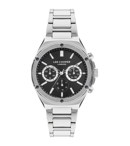 Lee Cooper - LC07845.350 - Gent Super Metal Silver Watch