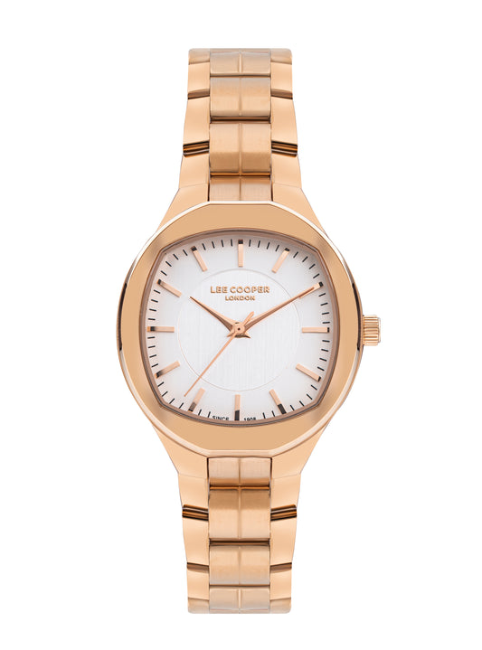 Lee Cooper - LC07850.430 - Women's Super Metal Rose Gold Watch