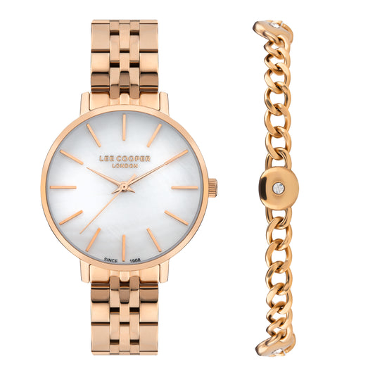 Lee Cooper - LC07857.420 - Women's Super Rose Gold Watch