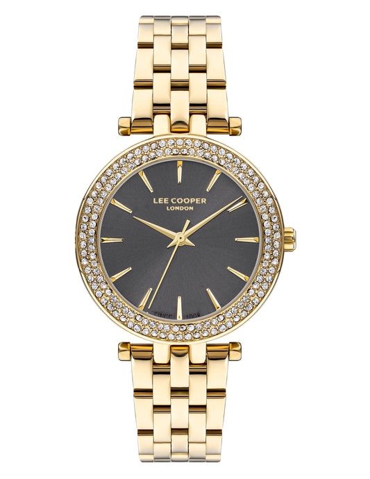 Lee Cooper - LC07864.160 - Women's Super Metal Gold Watch