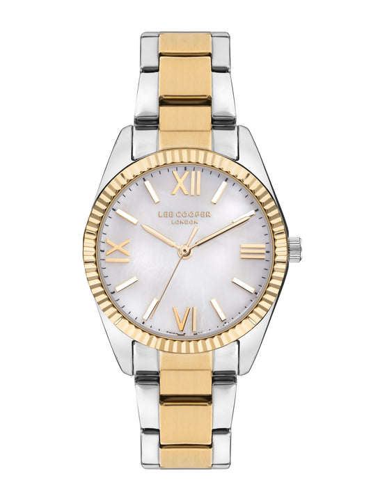 Lee Cooper - LC07868.220 - Women's Super Metal Silver/Gold Watch