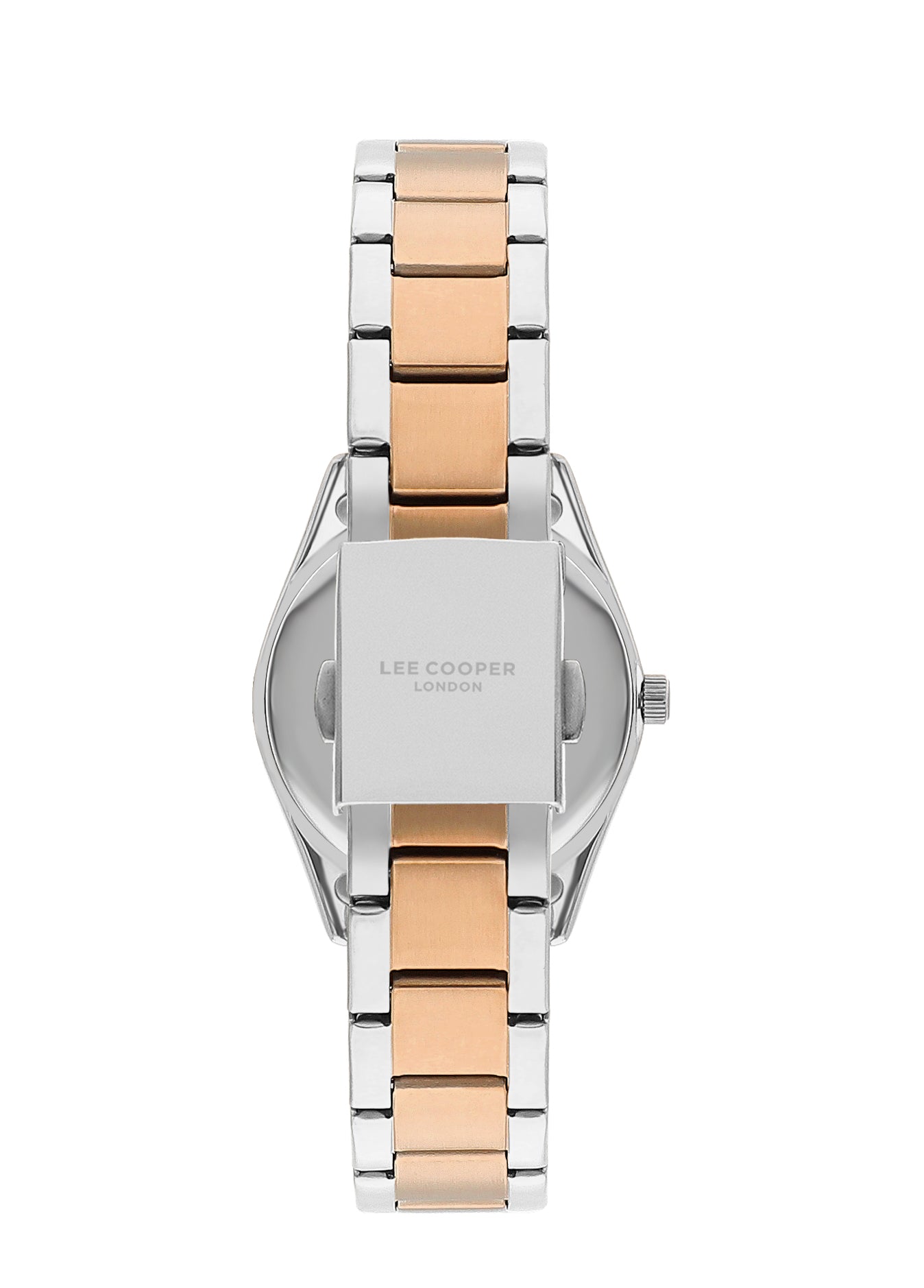 Lee Cooper LC07868.540 Women's Super Metal Silver/Rose Gold Watch