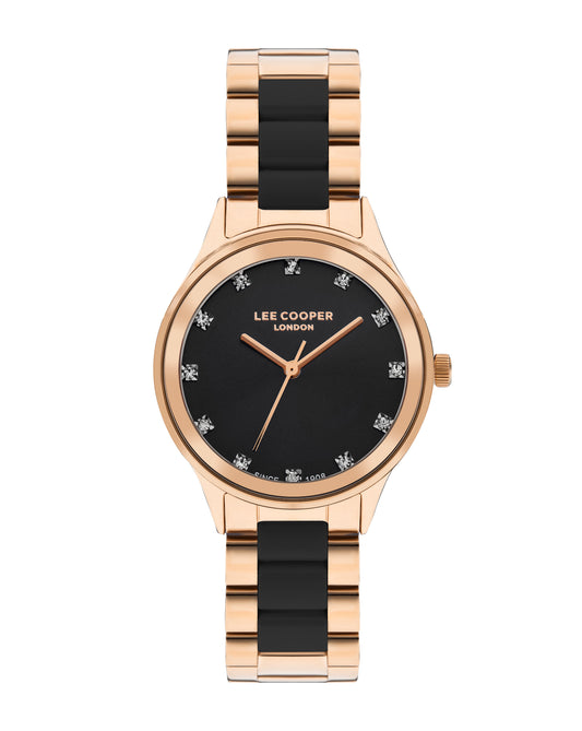 Lee Cooper - LC07874.450 - Women's Super Metal Rose Gold Watch