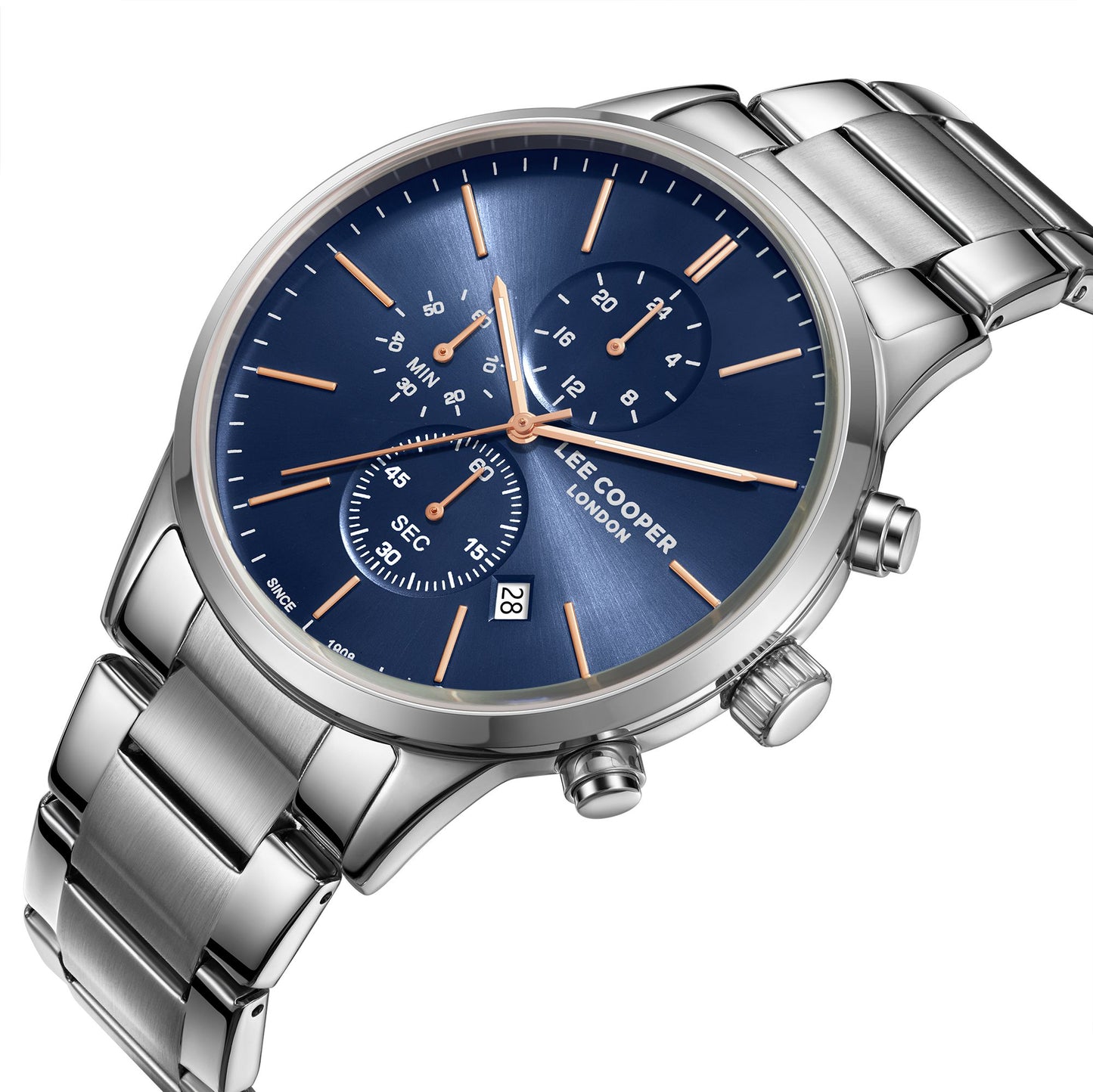 LEE COOPER - LC08042.390 - GENTS SUPER METAL WRISTWATCH