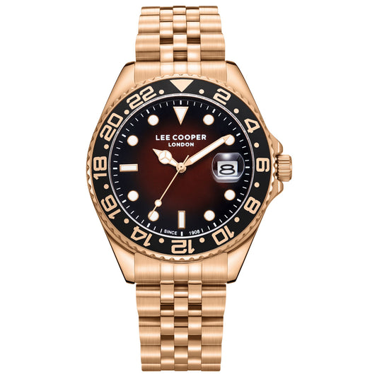 LEE COOPER - LC08142.440 - GENTS SUPER METAL WRISTWATCH