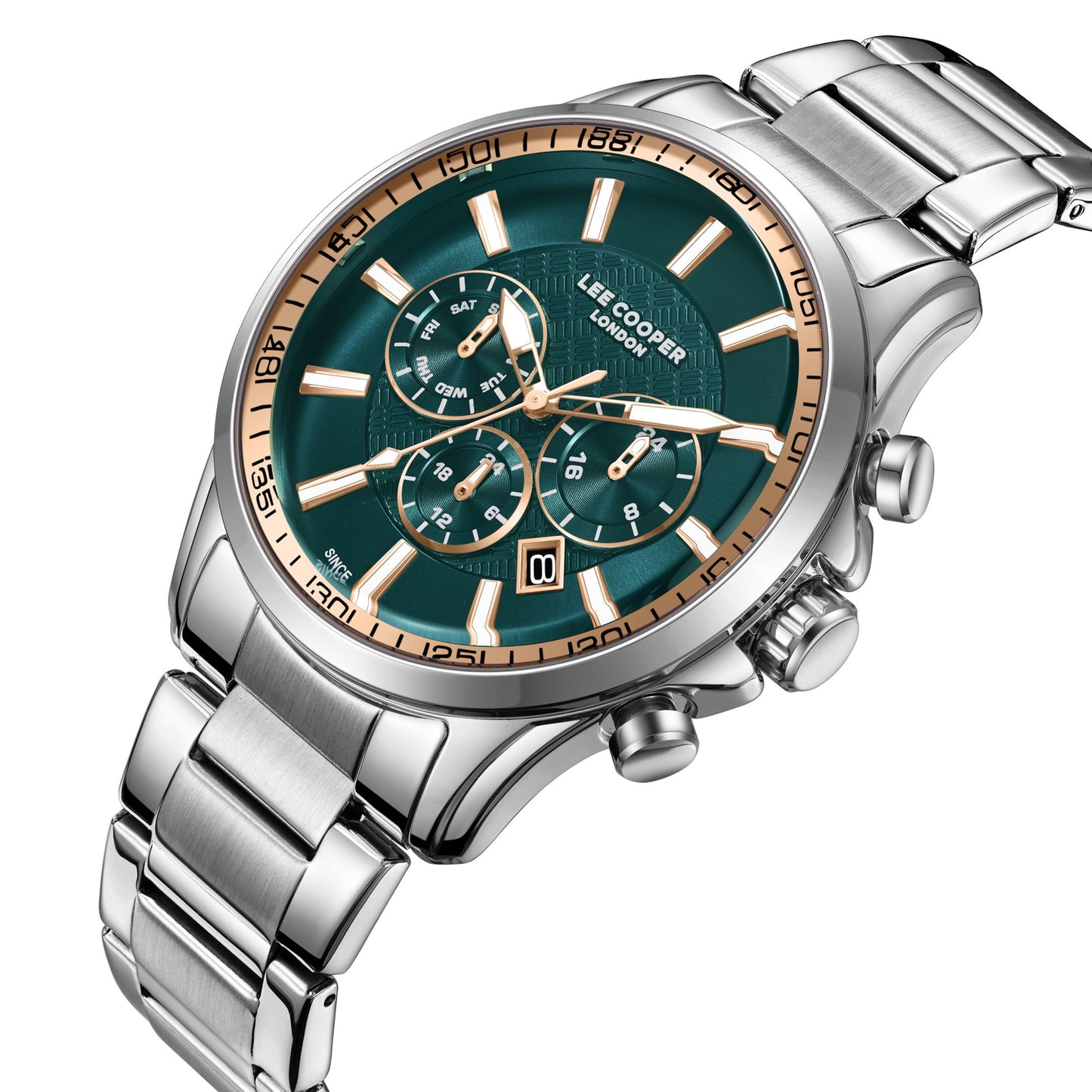 LEE COOPER - LC08149.370 - GENTS SUPER METAL WRISTWATCH