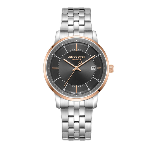 LEE COOPER - LC08164.560 - GENTS SUPER METAL WRISTWATCH