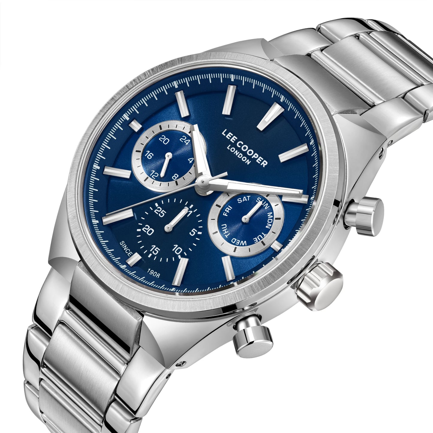 LEE COOPER - LC08174.390 - GENTS SUPER METAL WRISTWATCH