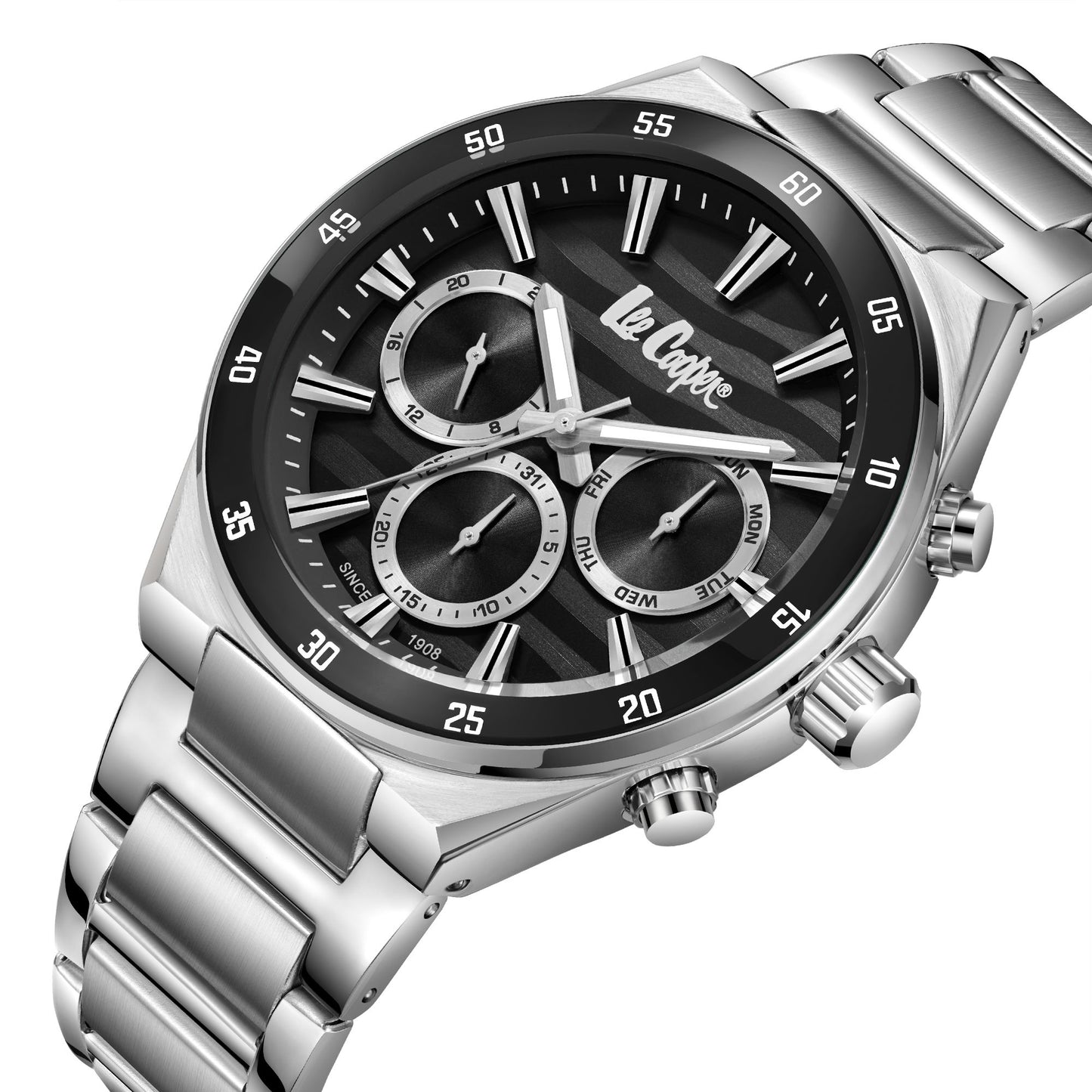 LEE COOPER - LC08175.350 - GENTS SUPER METAL WRISTWATCH