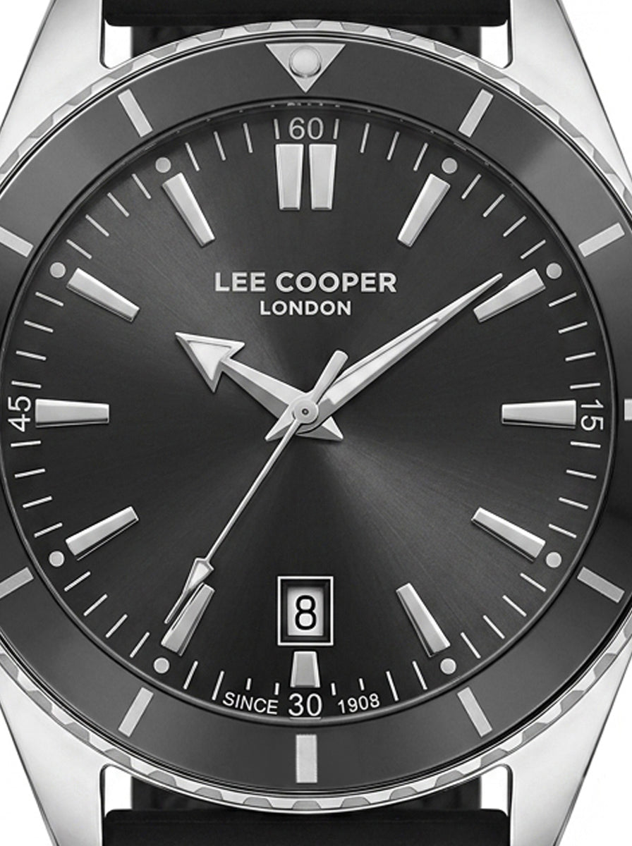 Lee Cooper Men's Super Metal Black Watch LC08257.351