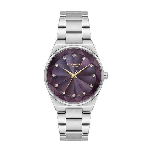 Lee Cooper Women's Super Metal Silver Watch LC08378.381