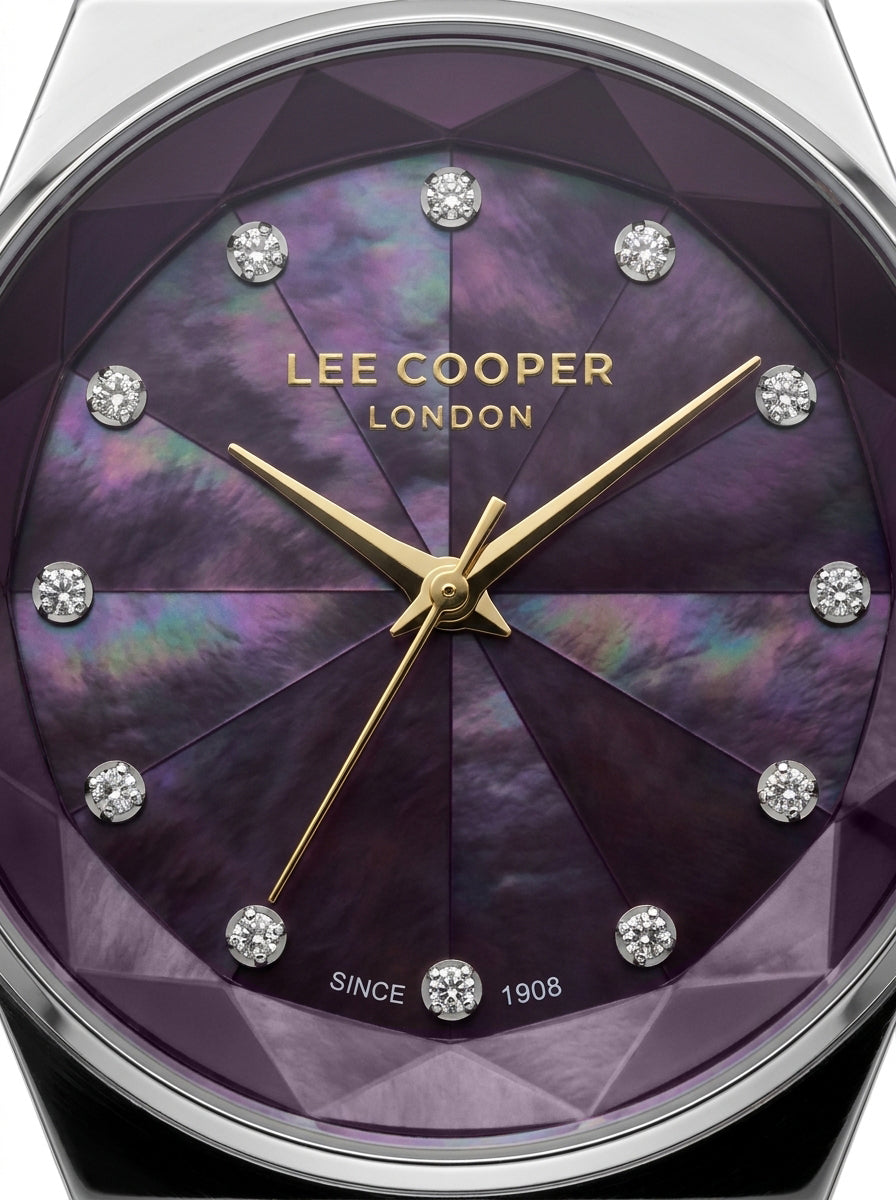 Lee Cooper Women's Super Metal Silver Watch LC08378.381