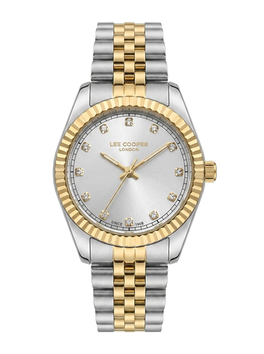 Lee Cooper Women's Super Metal Rose Gold Watch LC08400.230
