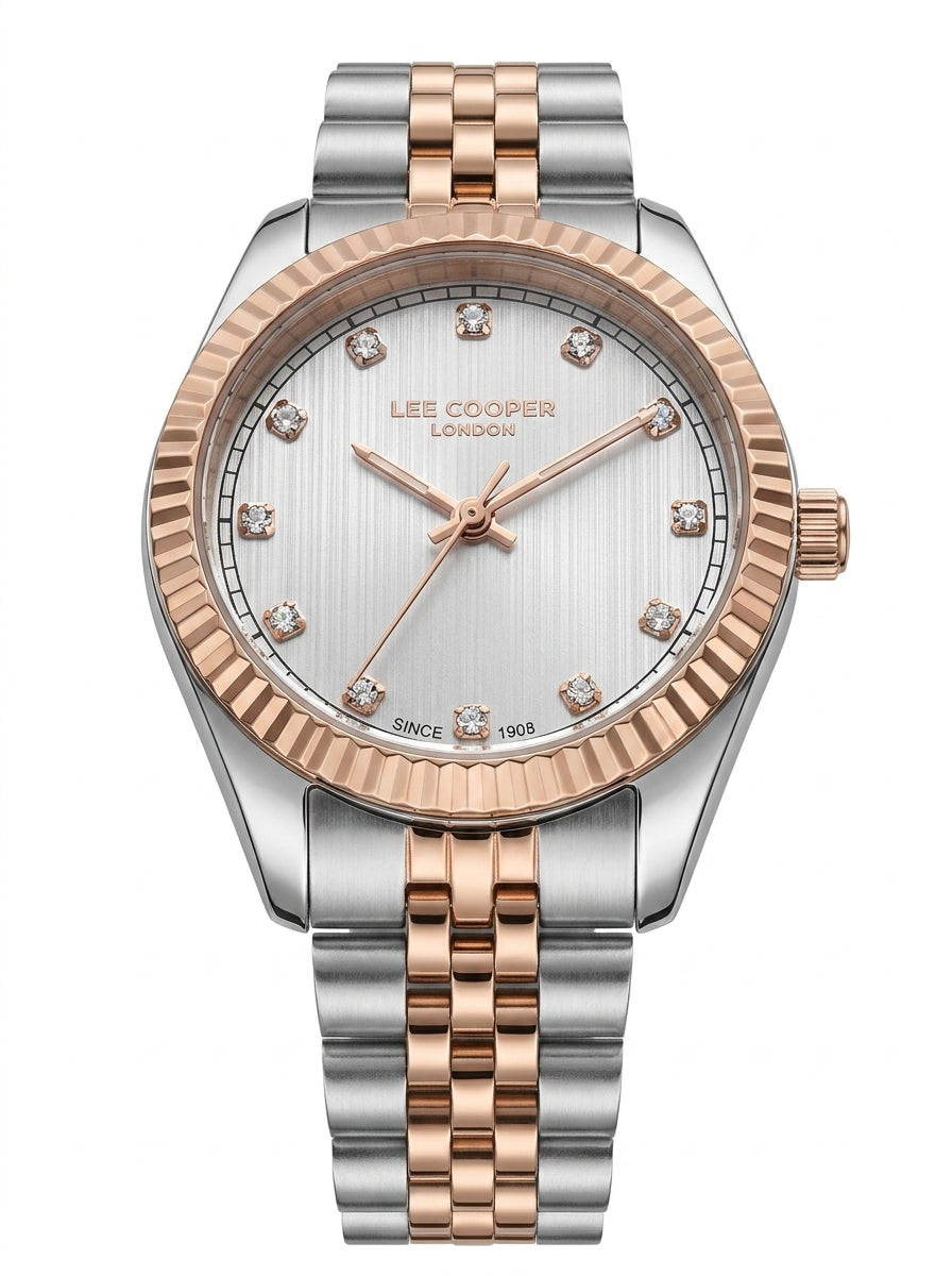Lee Cooper Women's Super Metal Gold Watch LC08400.530