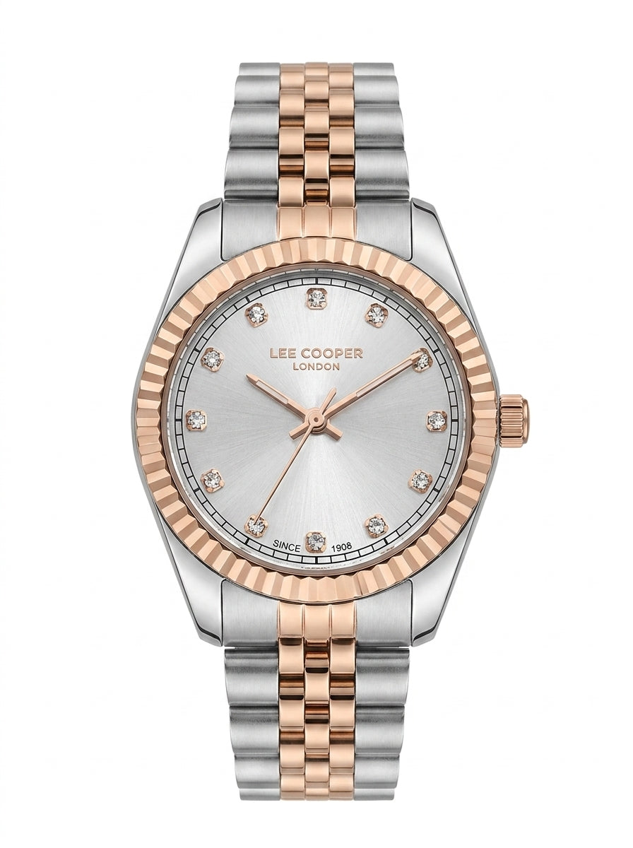 Lee Cooper Women's Super Metal Gold Watch LC08400.530