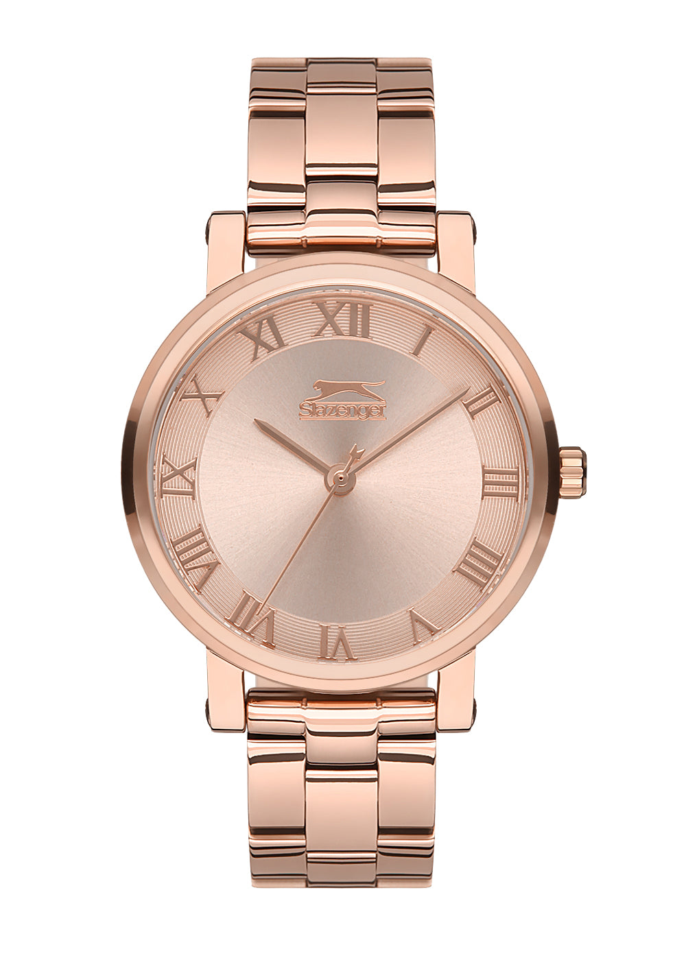 Slazenger SL.9.1577.3.04 Quartz Female Metal Rose Gold Band Rose Gold Dial Watch