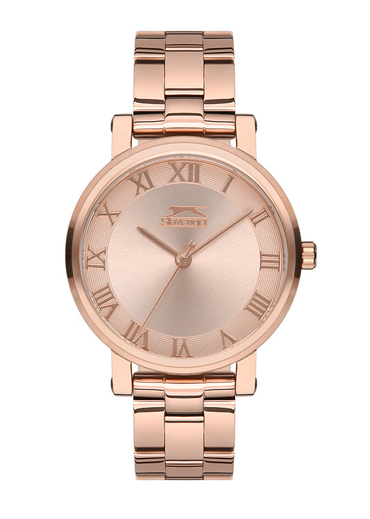 Slazenger - SL.9.1577.3.04 - Quartz Female Gold Dial Watch